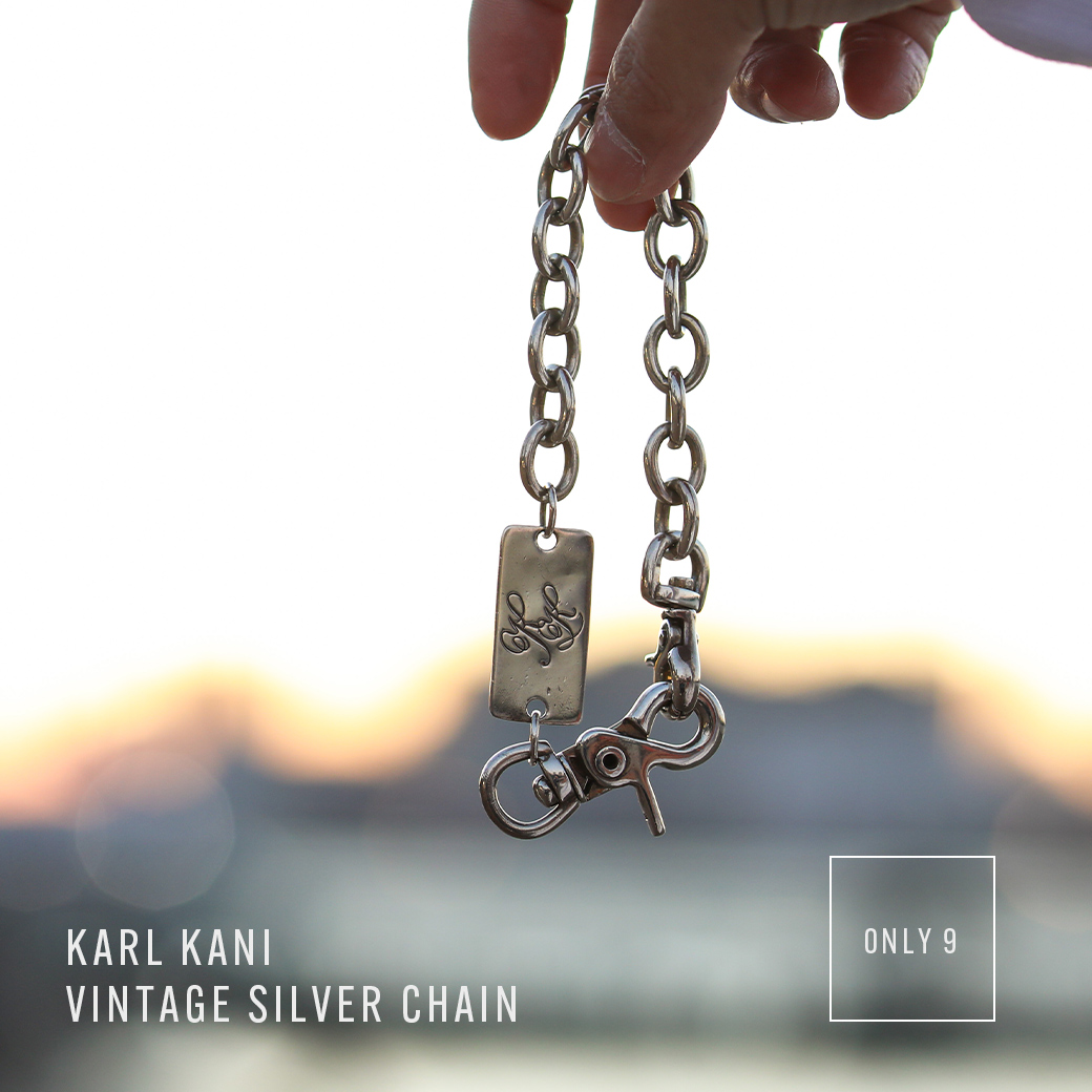 KARL KANI VINTAGE SILVER CHAIN