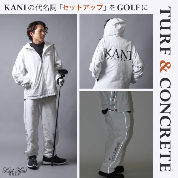 KANIの代名詞「セットアップ」をGOLFに -TURF and CONCRETE-