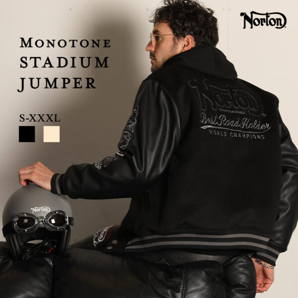 MONOTONE STADIUM JUMPER -今季注目のトレンドアイテム-