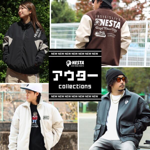 冬本番!! 寒さ対策にぴったりのアウター特集 -NESTA BRAND 2024 WINTER EDITION-